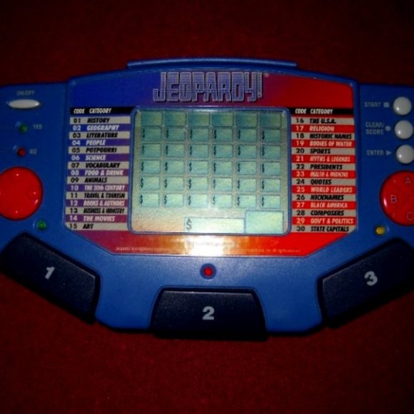 Tiger Electronics Other - Jeopardy Hand Held Game, Tiger Electronics, Vintage 1995 "LIKE NEW"